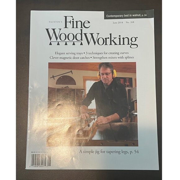 Fine Woodworking 2018 bundle of 5 magazines.  DIY Woodworking - Picture 6 of 9